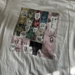 Uniqlo x Pretty Guardians Sailor Moon Collaboration Shirt Size Small